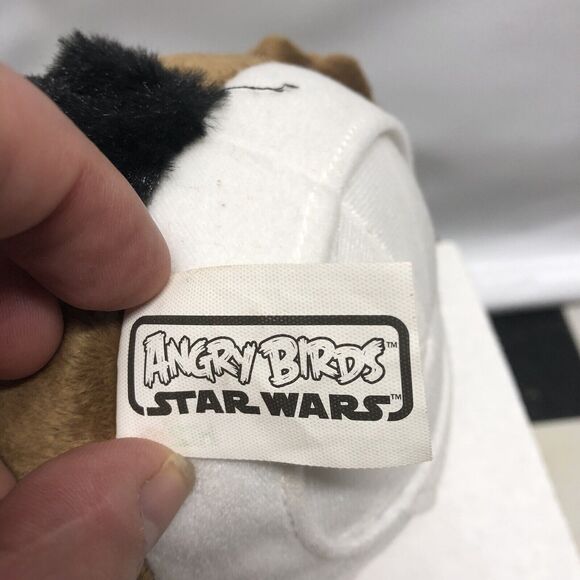 Angry Birds Star Wars Plush Bird Princess Leia Stuffed Animal Toy Rovio Pink - Picture 9 of 9